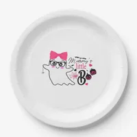 Mommy’s Boo Halloween Paper Plates