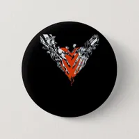 Holding Heart Classic Button