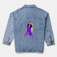 Argentine tango dancers denim jacket