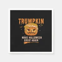 Trumpkin Make Halloween Great Again For Political, Napkins