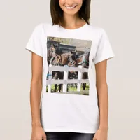 A Line of Amish Horses T-Shirt
