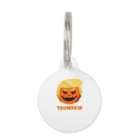 Trumpkin Halloween Pet ID Tag