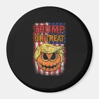 Trumpkin Or Treat Funny Halloween Trumpkin Magnet