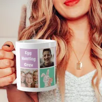 Easter Family Photo Egg Hunting Crew Keepsake Cute Coffee Mug