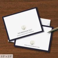 Attorney Legal Services Law Firm Note Card