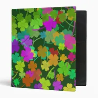 Four Leaf Clover Lucky Binder