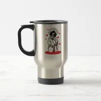 Haunting Wedding Till Death Do Us Part Gothic Desi Travel Mug