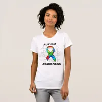 Autism Awareness Puzzle Pieces Ribbon Shirt