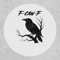 F-Caw-F Funny Crow Patch