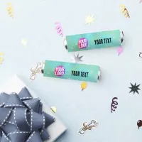 Chic Mint Bliss: Glittering Green Breath Savers®