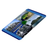 Rock Landscapes of Alaska Collage Magnet