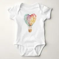 Sweetheart Hot Air Balloon Baby Bodysuit