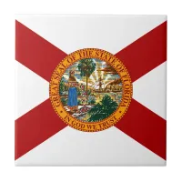 Florida State Flag Tile