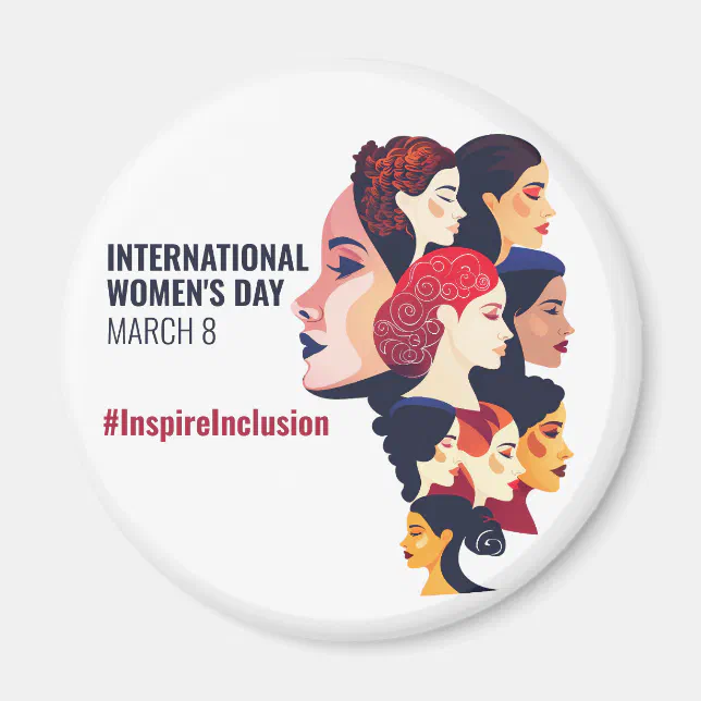 International Women's Day | IWD March 8 Magnet