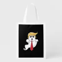 Funny For Halloween, Donald Costume Classic Grocery Bag