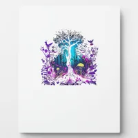 Fey Gothic Emo Goblincore Aesthetic  Forest Graphi Plaque