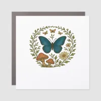 Goblincore Butterfly Fairycore Botanical Apparel C Car Magnet