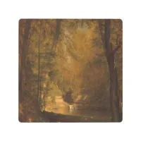 The Trout Pool (1870) Artwork - Metal Print