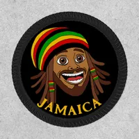Jamaican Rasta Man Patch