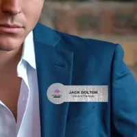 Customized Metallic Name Badge for Employees