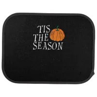 Tis The Season Cute Halloween Pumpkin Car Floor Mat