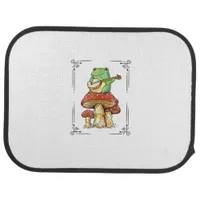 Mushroom Frog Goblincore Mycology Artistic Design Car Floor Mat