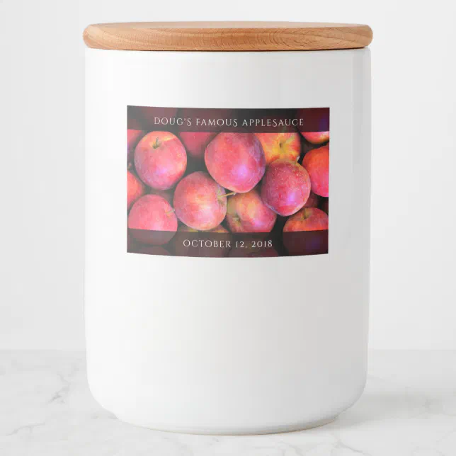 Apple Butter / Cider / Sauce / Jam Jar Food Label