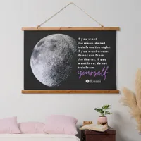 Self-Love and Self-Acceptance Inspirational Quote Hanging Tapestry