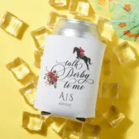 Chic Talk Derby To Me Party Race Horse Equestrian Can Cooler
