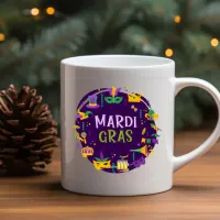 Mardi Gras Mug for celebration Facemask Festival