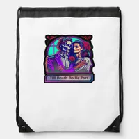 Till Death Do Us Part Classic – Basic Aesthetic Drawstring Bag