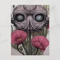 Eyeball Plant Postcard