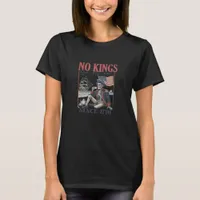 Retro No Kings Since 1776 Rejecting Kings Classic  T-Shirt