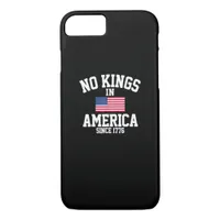 No Kings In America USA Flag Retro Cool Style iPhone 8/7 Case