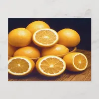 Eat Your Oranges Postcard