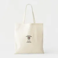 Till Death Do Us Part Valentine Minimal Aesthetic Tote Bag