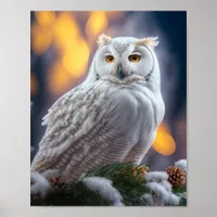 Snowy Owl Poster
