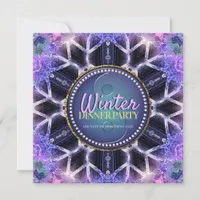 Winter Magic Bridal Shower Party Invitation