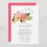 Wildflower Spring Bridal or Baby Shower by Mail Invitation