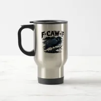 F-Caw-F Minimal Clean Design Travel Mug