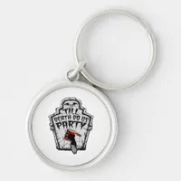 Till Death Do Us Party Halloween Classic Style Keychain