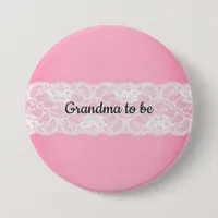 Grandma to be button