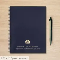 Branded Notebook with Customizable Logo