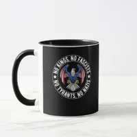 No Kings In America No Fascists We The People Poli Mug