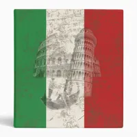 Flag and Symbols of Italy ID157 Binder