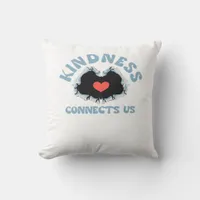 Kindness Connects Us Classic Throw Pillow
