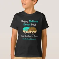 Happy National Donut Day June 4th  T-Shirt