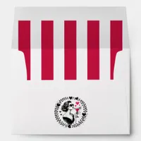 Drunk in Love Romantic Bachelorette Envelope