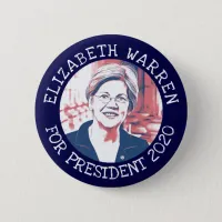 ELIZABETH WARREN 2020 Presidential Election Button