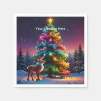 Christmas Winter Wonderland Holiday Season Napkins